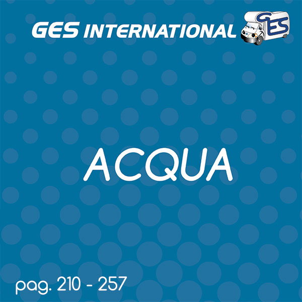 Catálogo GES - AGUA