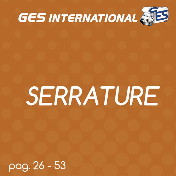 Catalogo GES - SERRATURE