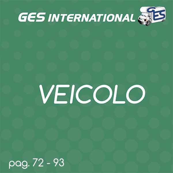 Catalogo GES - VEICOLO