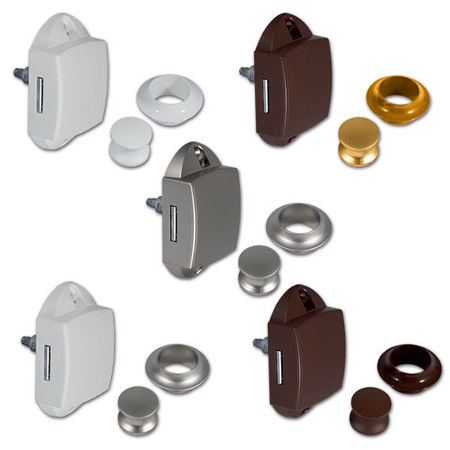 Picture for category Push-Lock kit with button and escutcheon
