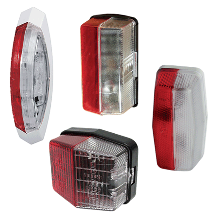 Picture for category Bifacial side marker lights