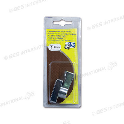 Picture of Stable door stop chrome-plated zamak in blister pack