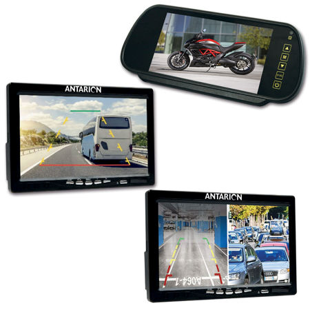 Picture for category Monitor rearview cameras