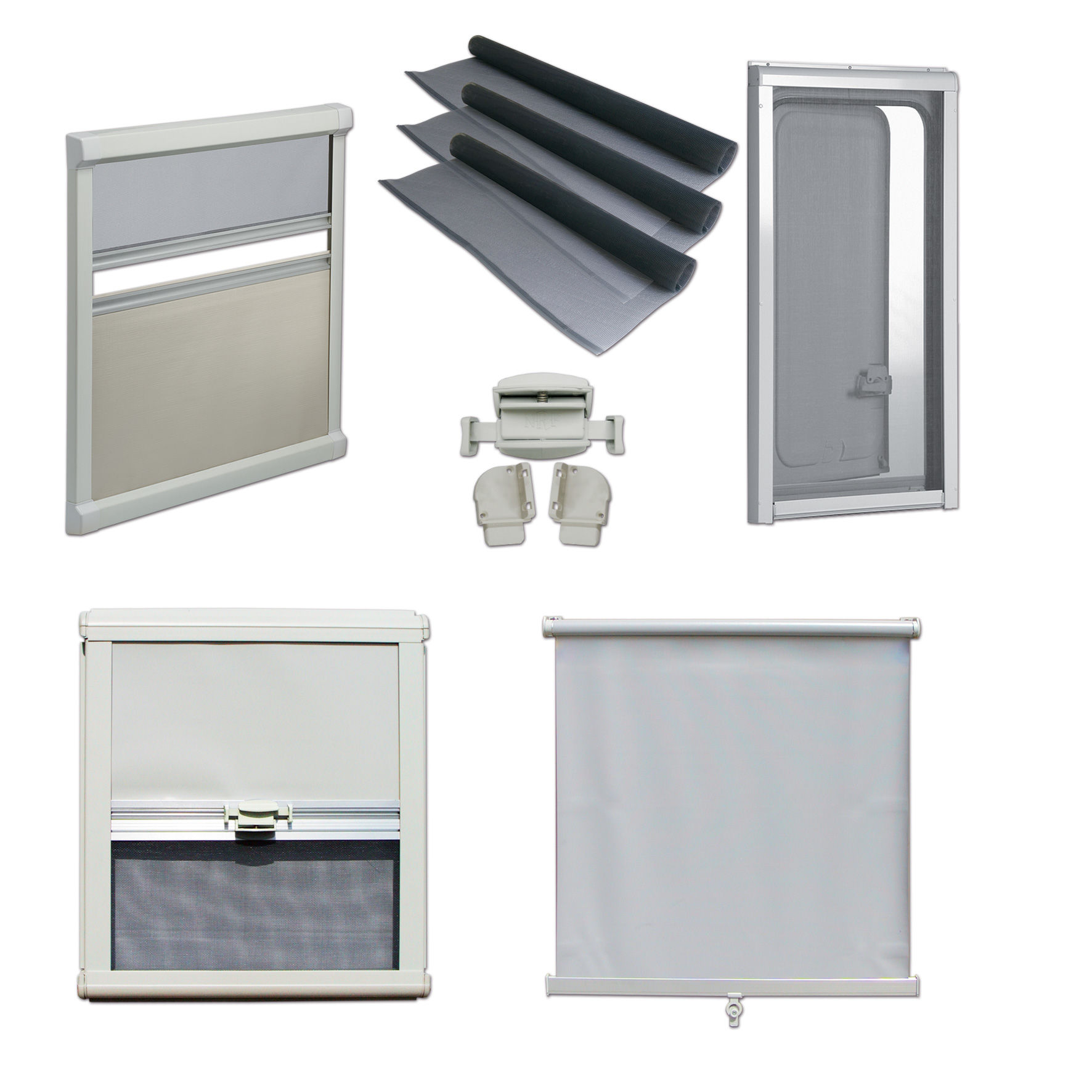 Oscuranti e zanzariere aperture